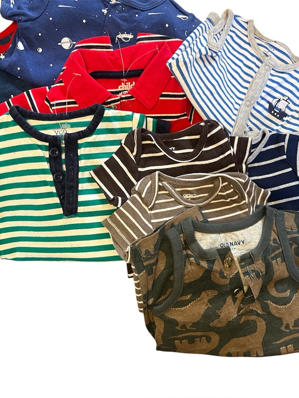 Baby boy 9 piece lot of summer items nwt size 3 months Carters, Old Navy,